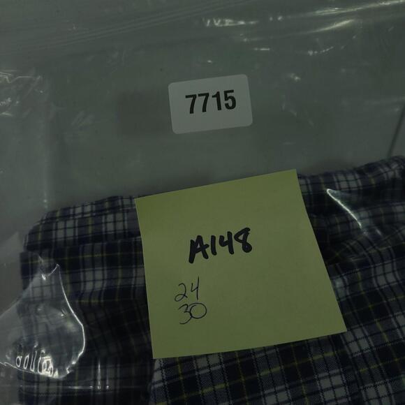 Hawker Rye‎ Shirt Mens XL Blue Plaid Stretch Oxford Button Up Long Sleeve - Picture 11 of 11